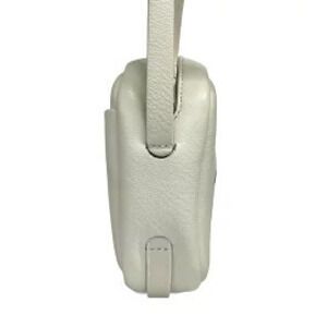 Balenciaga Camera Bag Shoulder White Leather